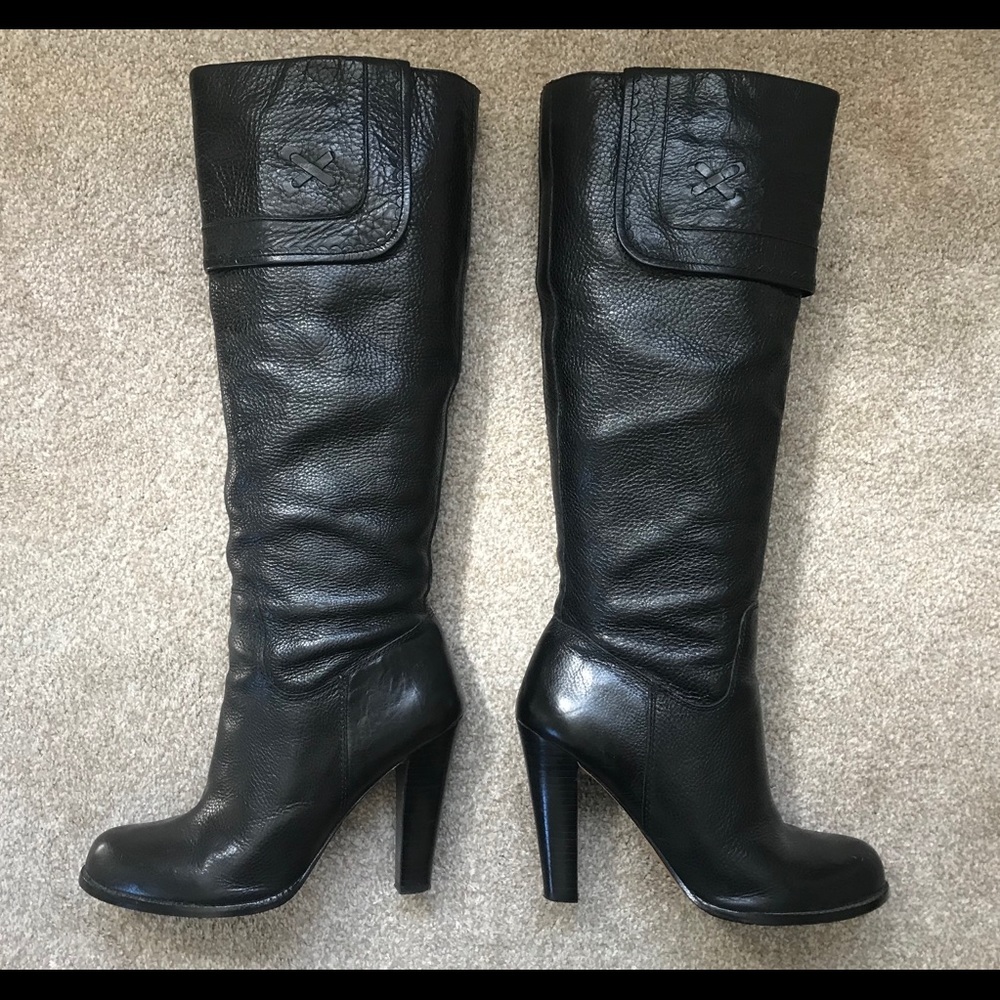 Joan and David leather boots